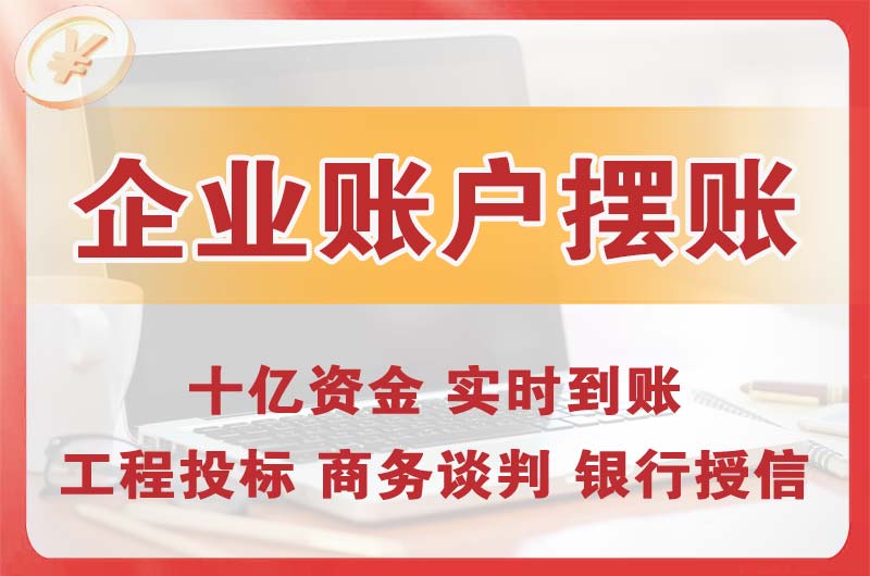 丰台企业账户摆账